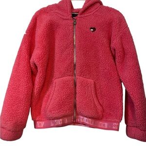 Tommy Hilfiger Vibrant Pink Fleece Jacket